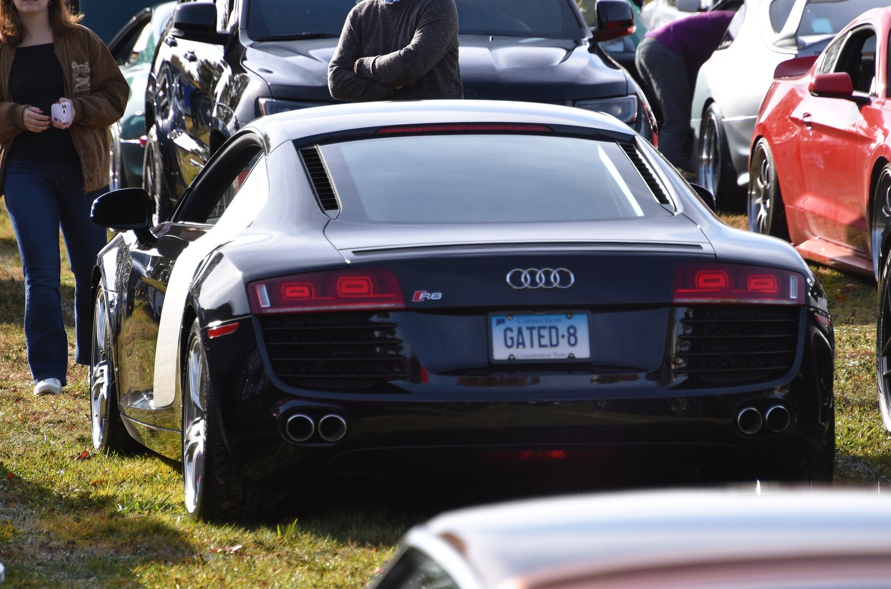 Audi R8 Coupé 4.2 FSI quattro de 2008, con el V8 atmosférico de 420 CV.