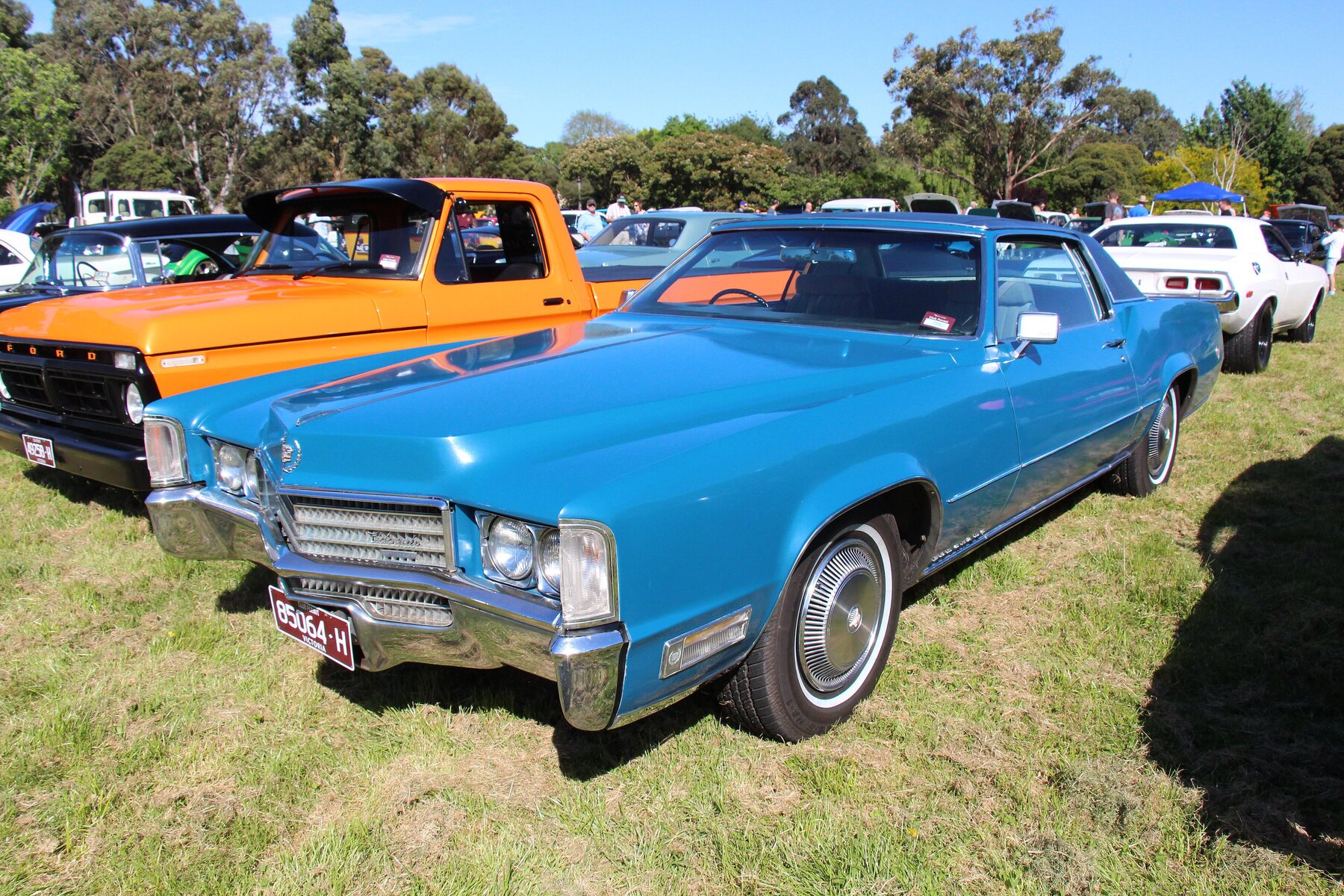 Cadillac Eldorado 1970, el único modelo que llevó el V8 500 de 8,2 litros.