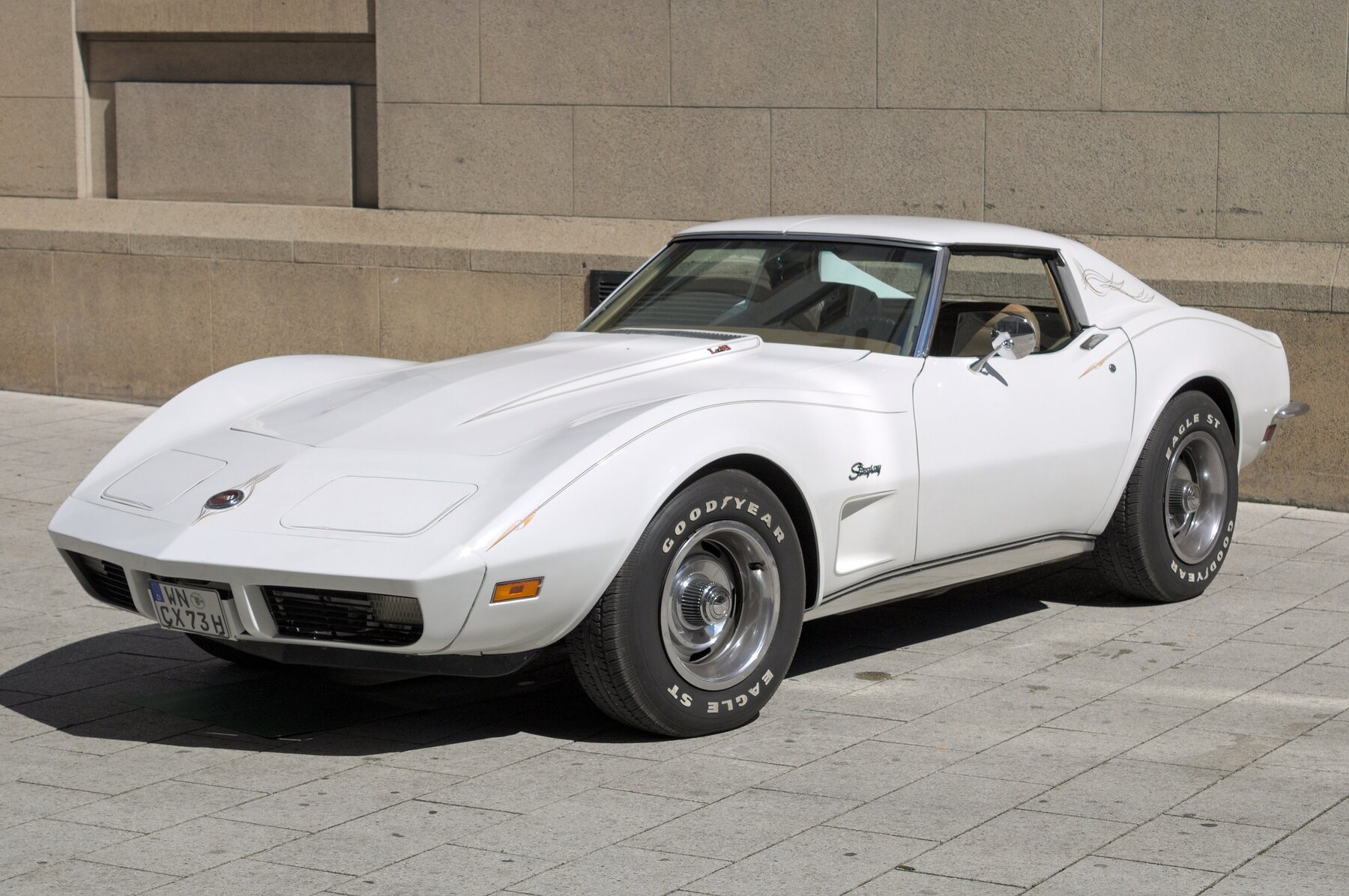 Chevrolet Corvette C3 Stingray, fotografiado en Stuttgart.