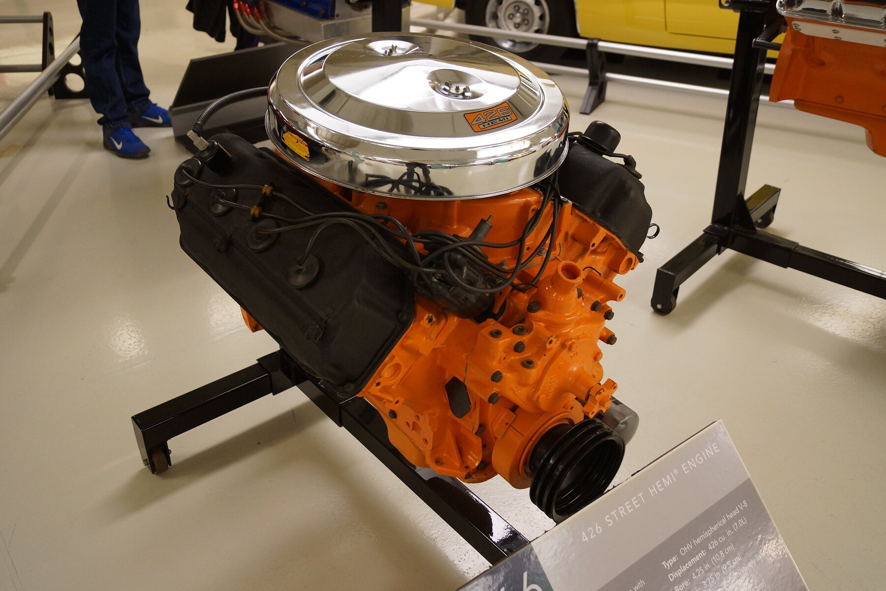 Un 426 Street Hemi de 1966, la versión de calle del «elefante».