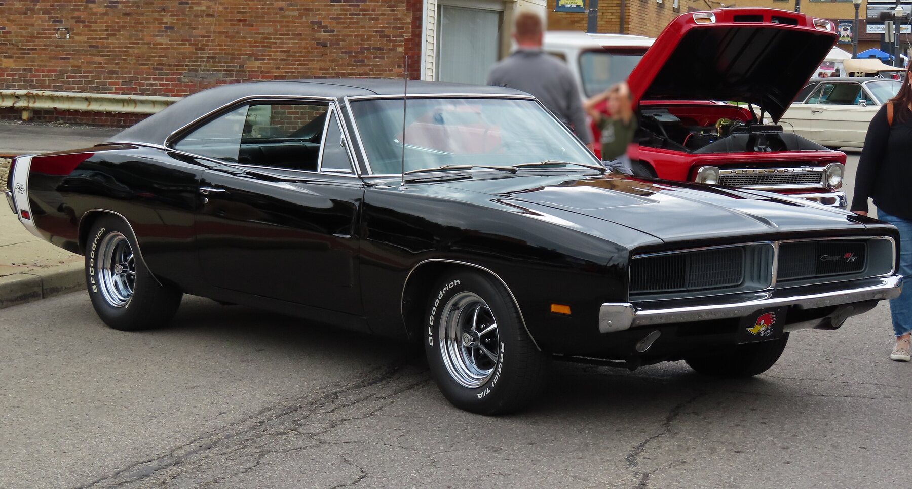Dodge Charger R/T 1969 en un encuentro en Ellwood City, Pensilvania, en 2022.
