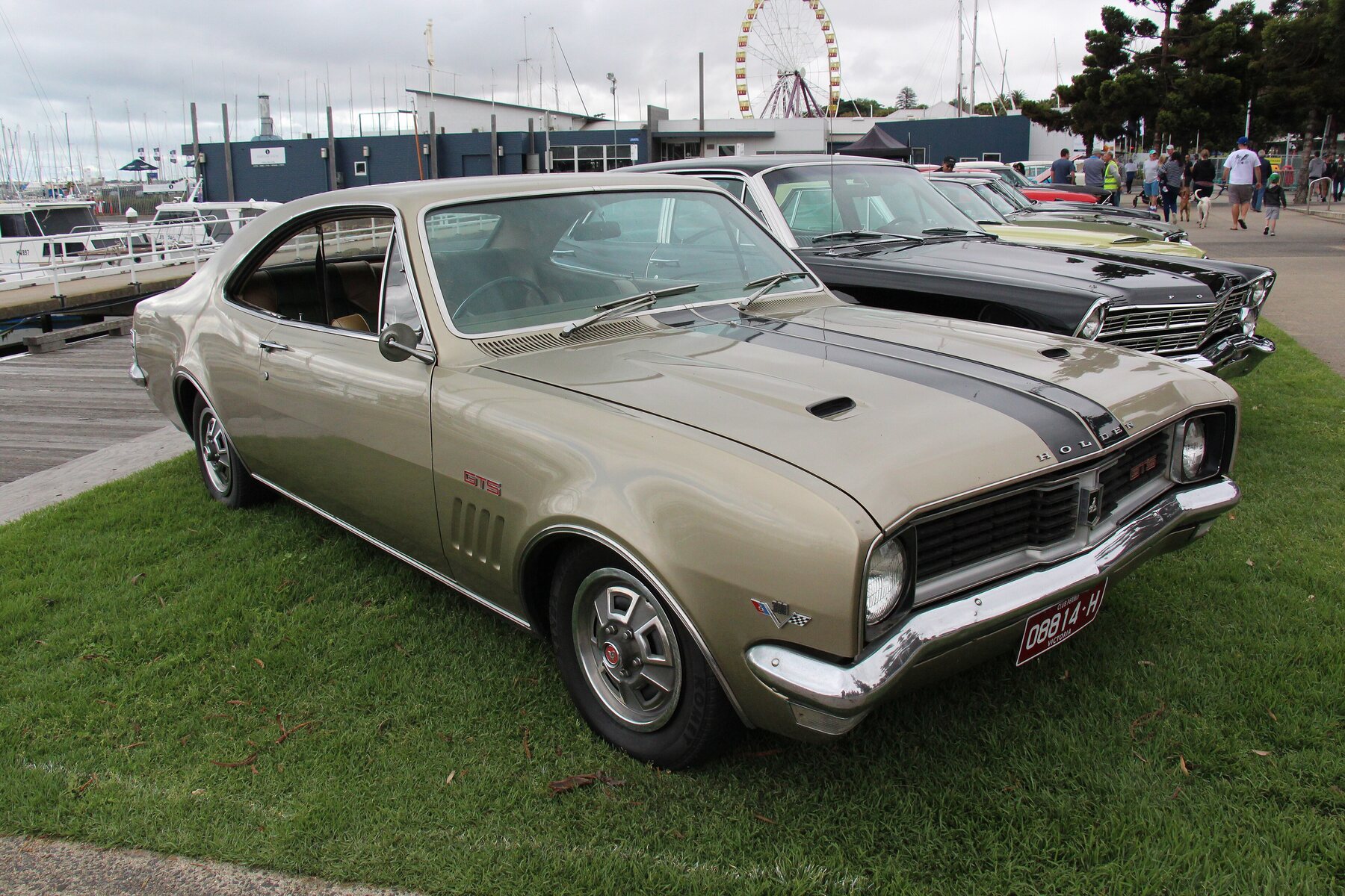 Holden HT Monaro GTS 308 de 1969, de la primera serie con el V8 diseñado por Holden.