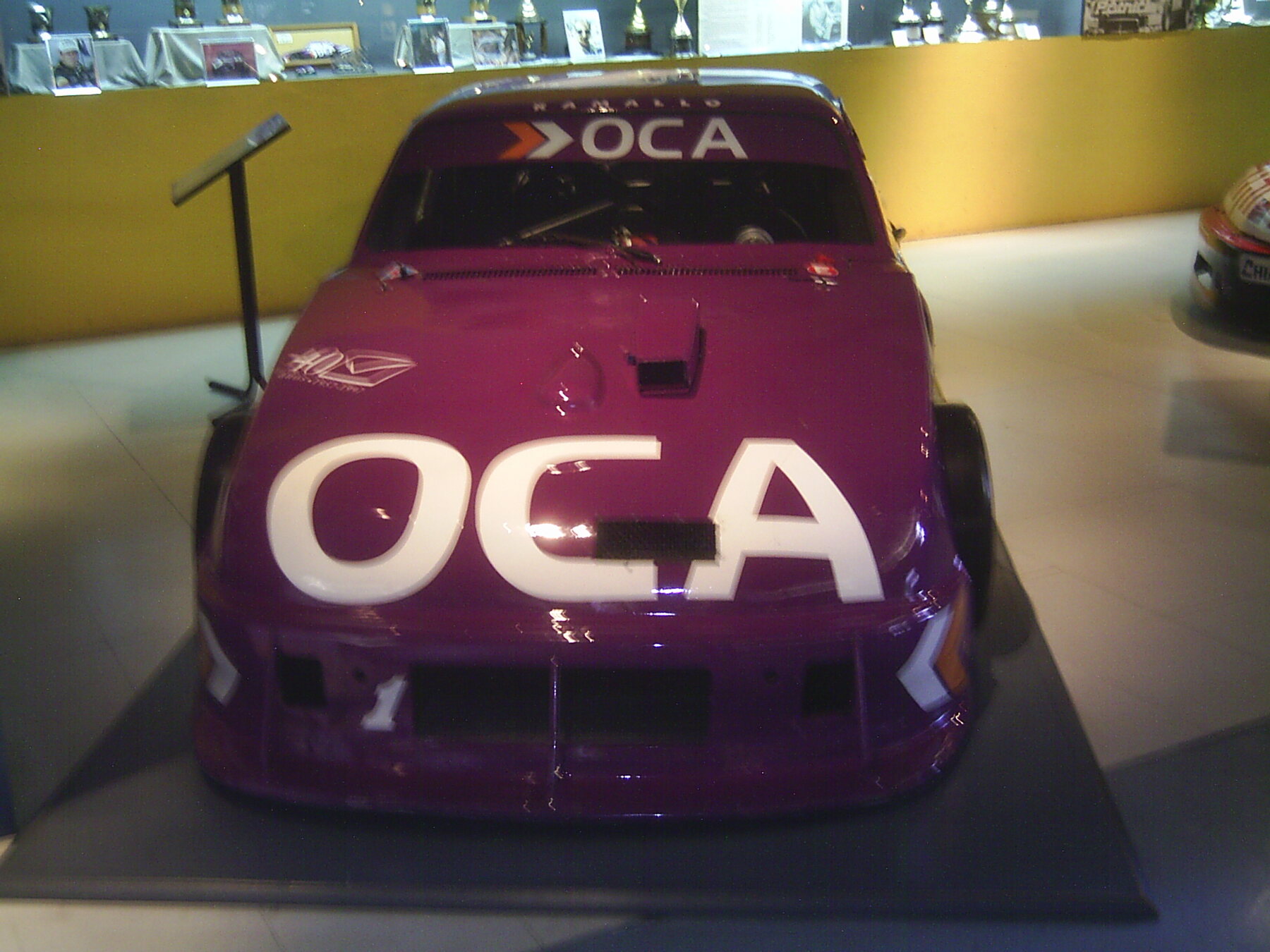 Chevrolet de TC de 1995 de Juan María Traverso, en el Museo del Automovilismo Juan Manuel Fangio de Balcarce.