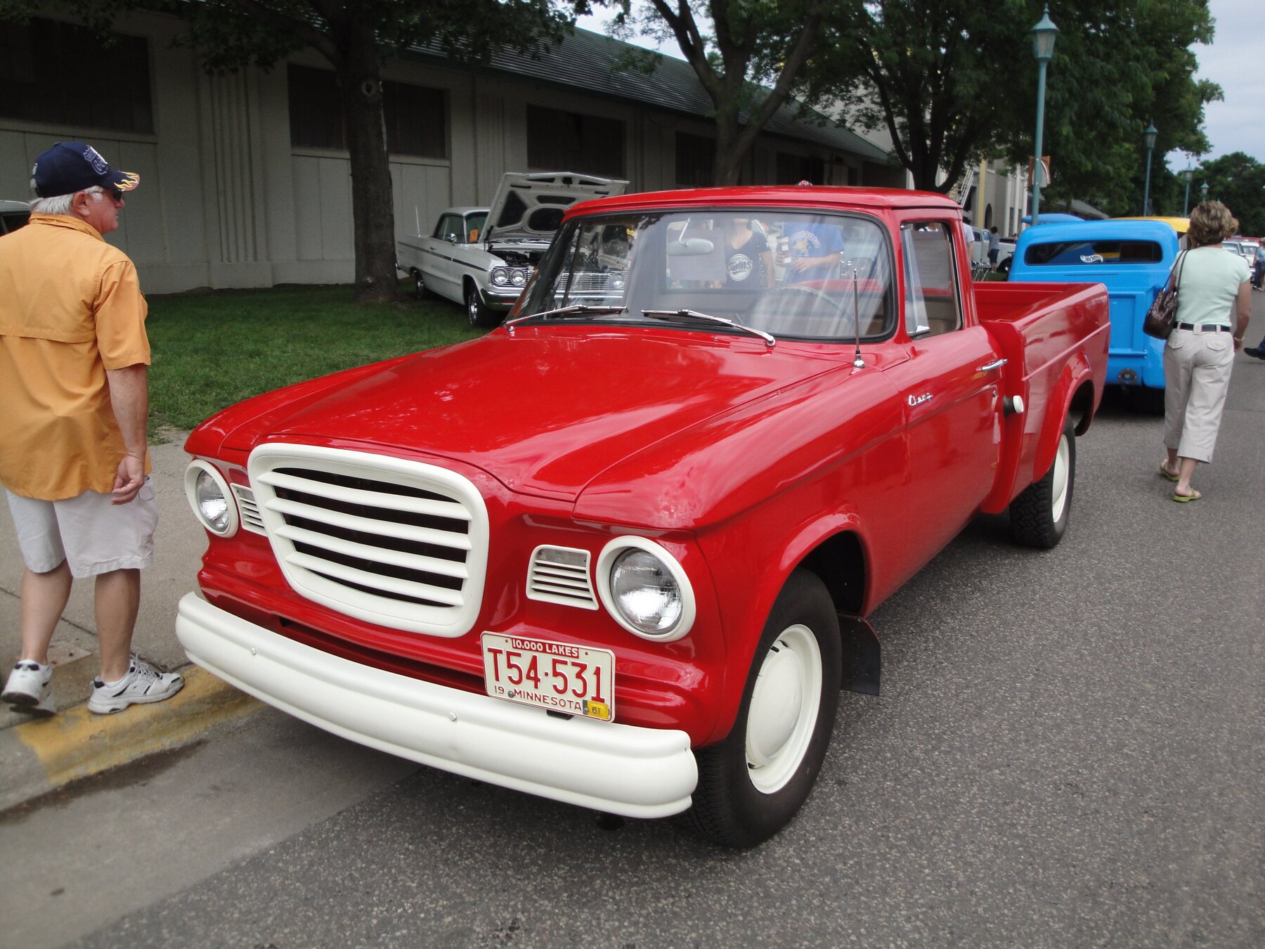 Studebaker Champ 1961 en una muestra de Estados Unidos.