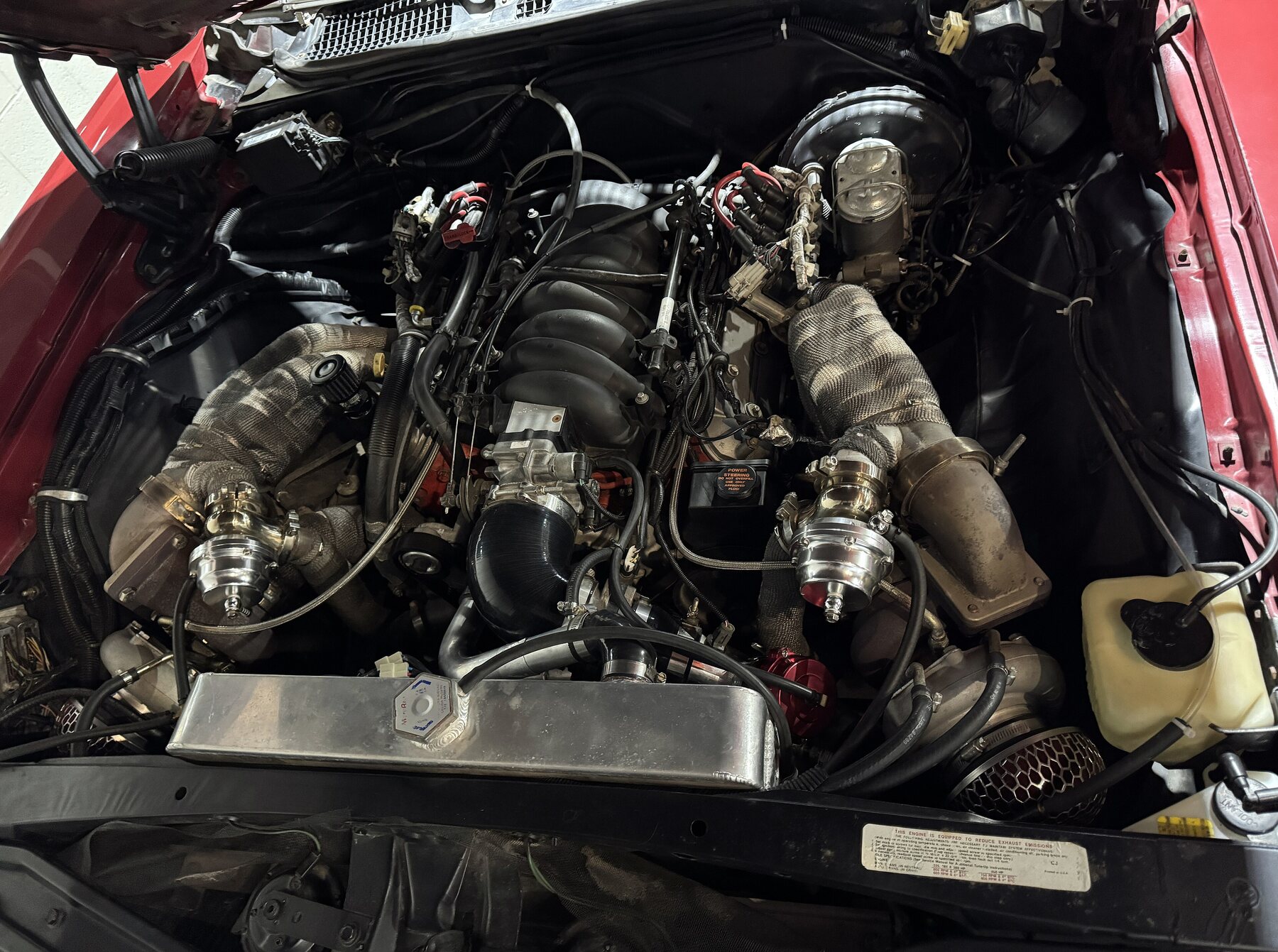 Un LS1 instalado en un Chevrolet Bel Air de 1969: el swap más popular de los últimos años.