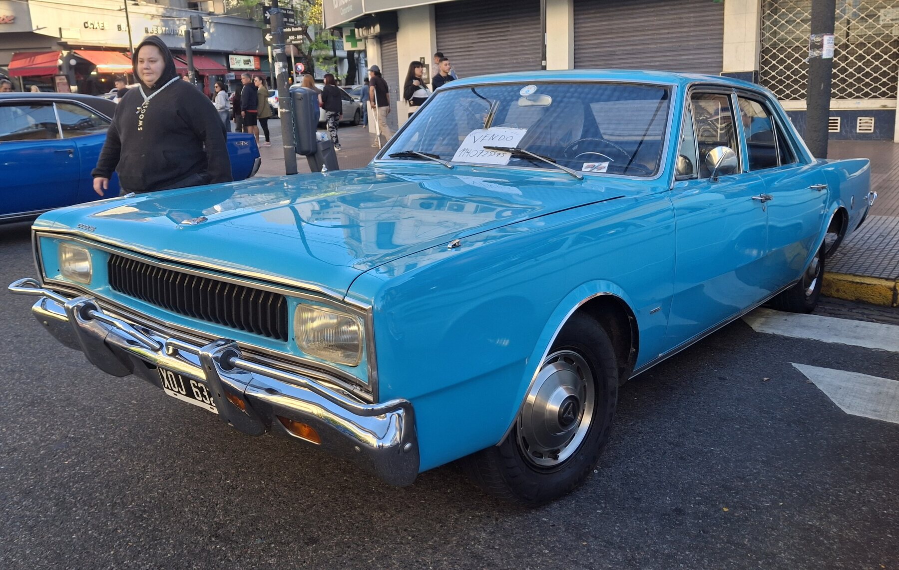 Dodge Polara 1976 en la Expo Multimarcas de Boedo 2025.