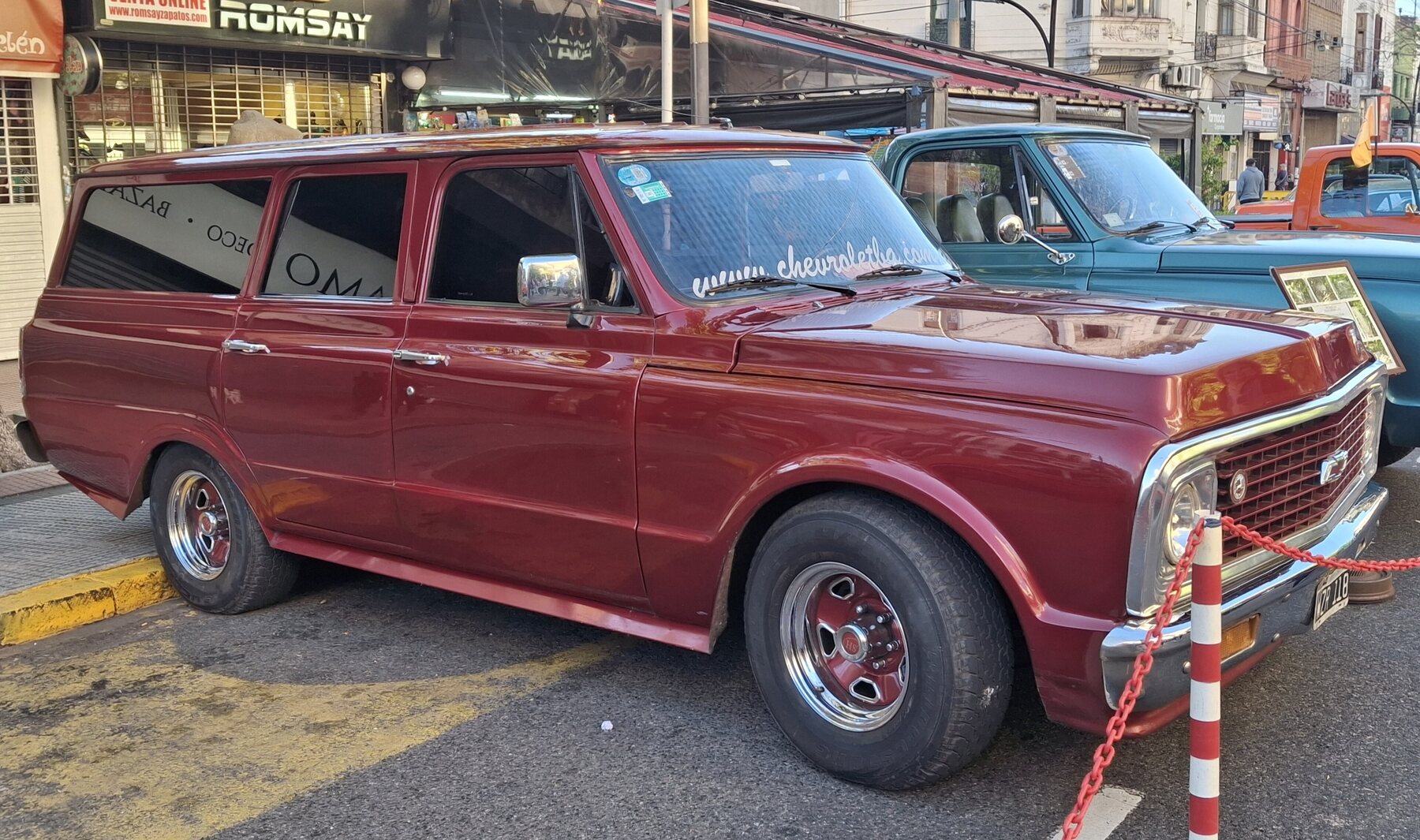 Chevrolet C-10 1971 en la Expo Multimarcas de Boedo 2025.